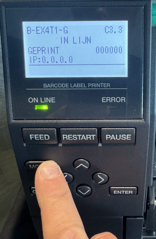 Automatische Calibratie EX4 >FW3.1