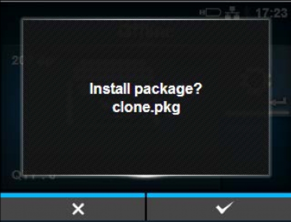 Kopieren settings SATO CL4NX