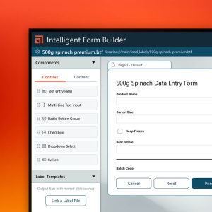 BarTender Cloud intelligente formulierbouwer
